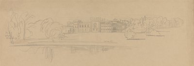 Knowsley Hall by Edward Lear